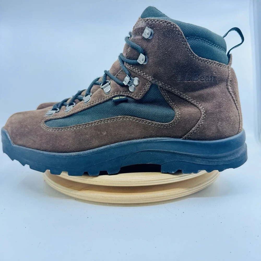 L.L.Bean Cresta Air 8000 Gore-Tex Hiking Boots Mens 11 Brown GTX Waterproof Shoe